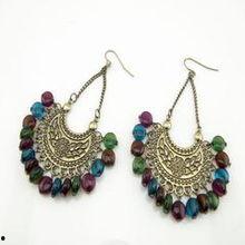 欧美双重方形耳环图片,经典双重方形耳环，演绎时尚新潮流